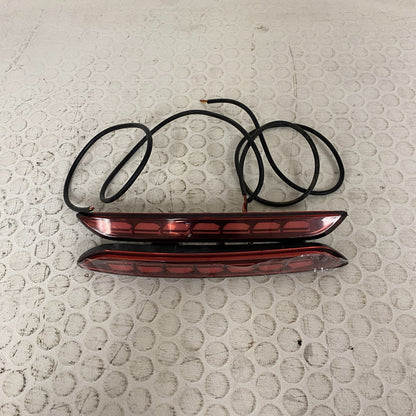 BINQIGOO LED Rear Fog Light Kit for 22-24 Honda Civic Hatchback Red Reflector