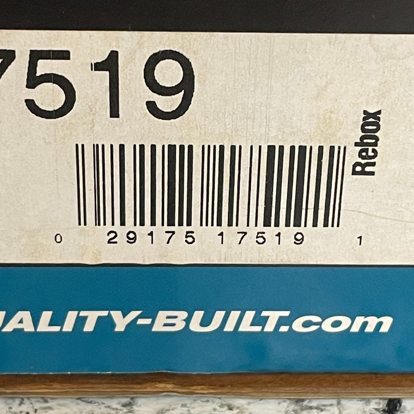 Quality-Built 17519 Remanufactured Starter Motor 12V