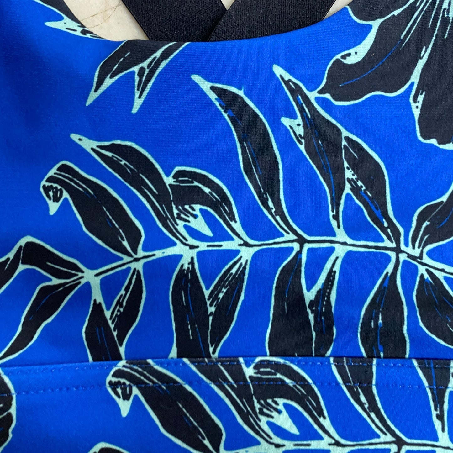 DSG Girls Performance Aspire Bra PRT Shadow Fronds Blue DAG11700PRTXG  BRAND NEW