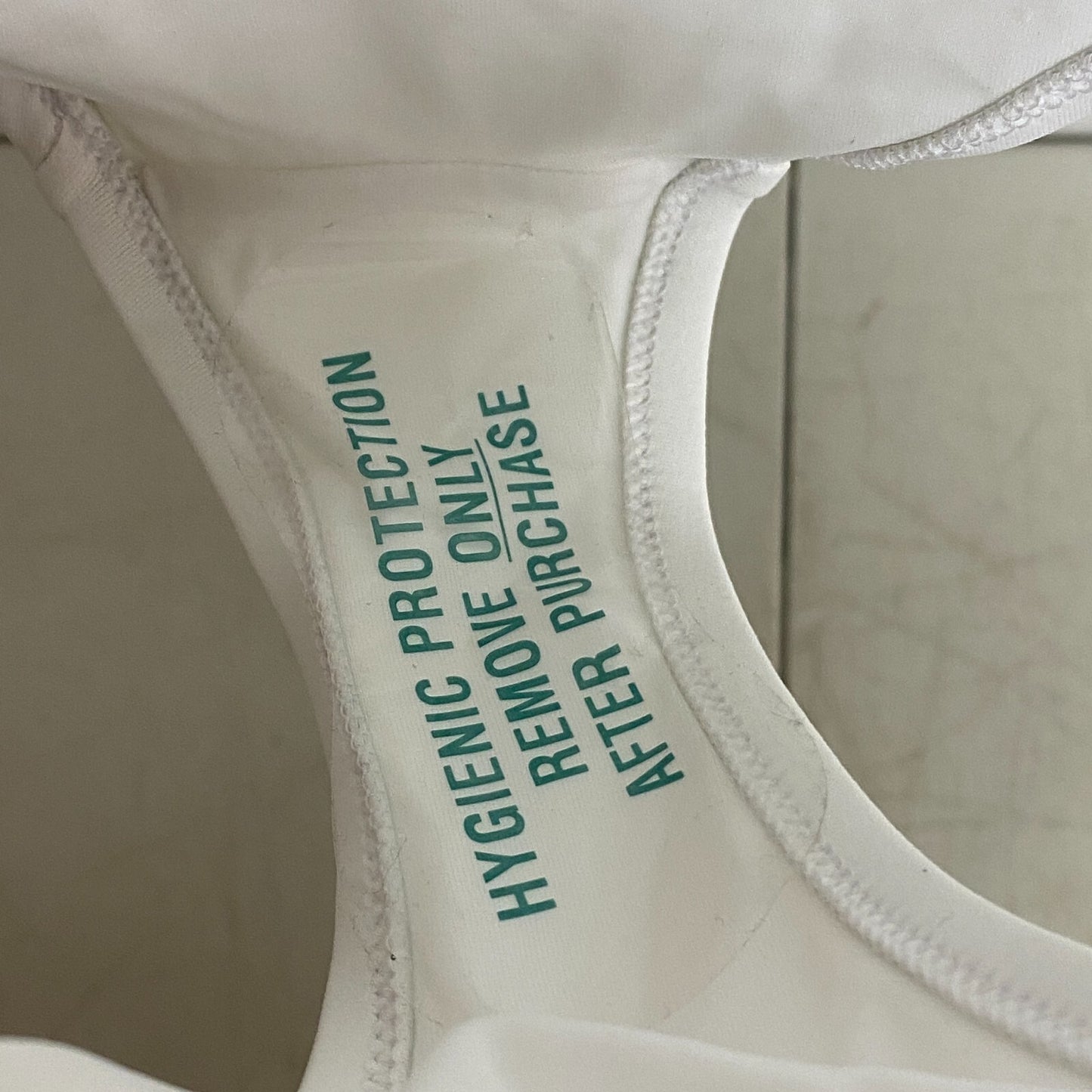 Calia Women's Swim Ruched Side Adjustable Bottom Pure White Hand Wash WSA23402