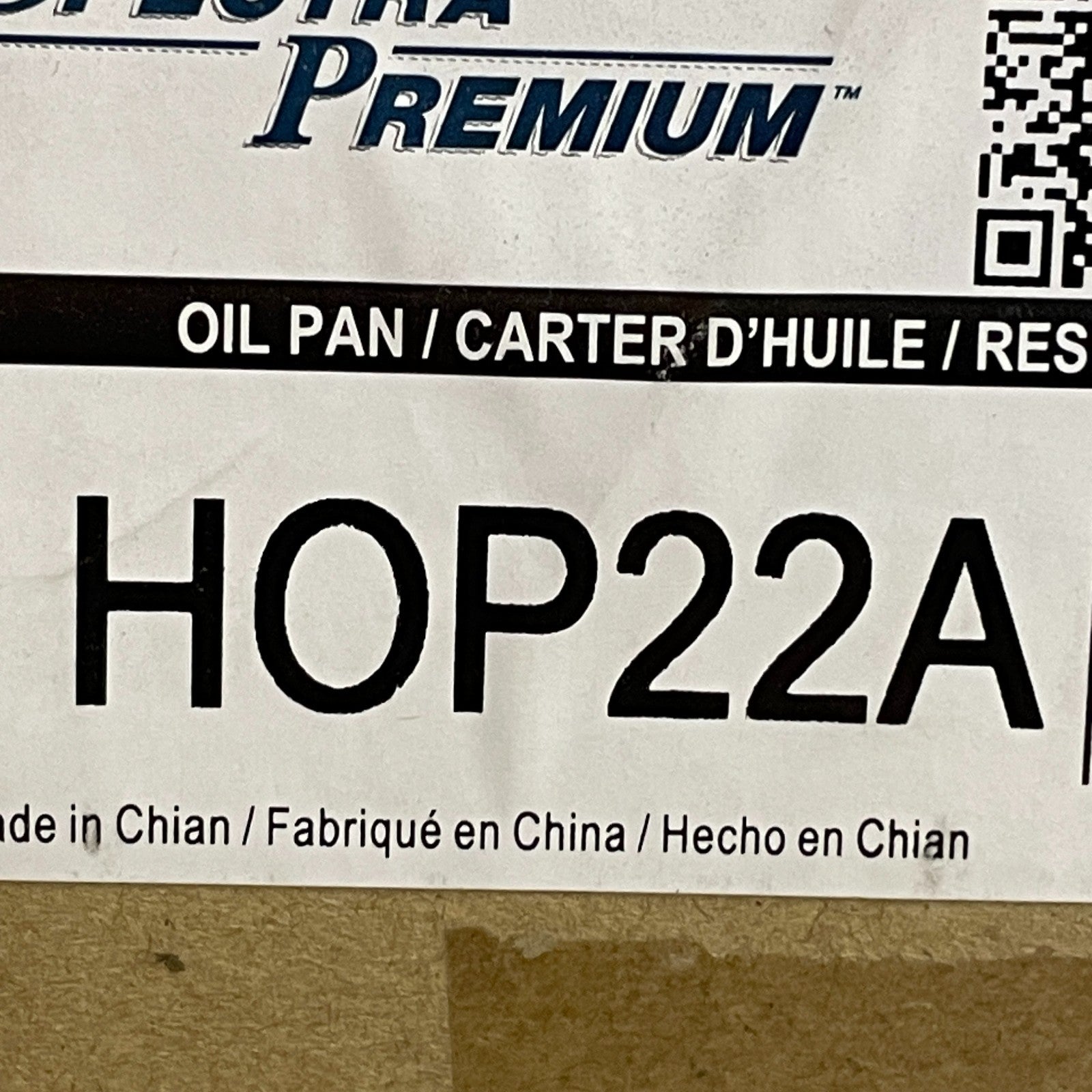Spectra Premium Aluminum Oil Pan 4.0 L M14×1.5 Drain Plug Honda CR-V 2.4L HOP22A