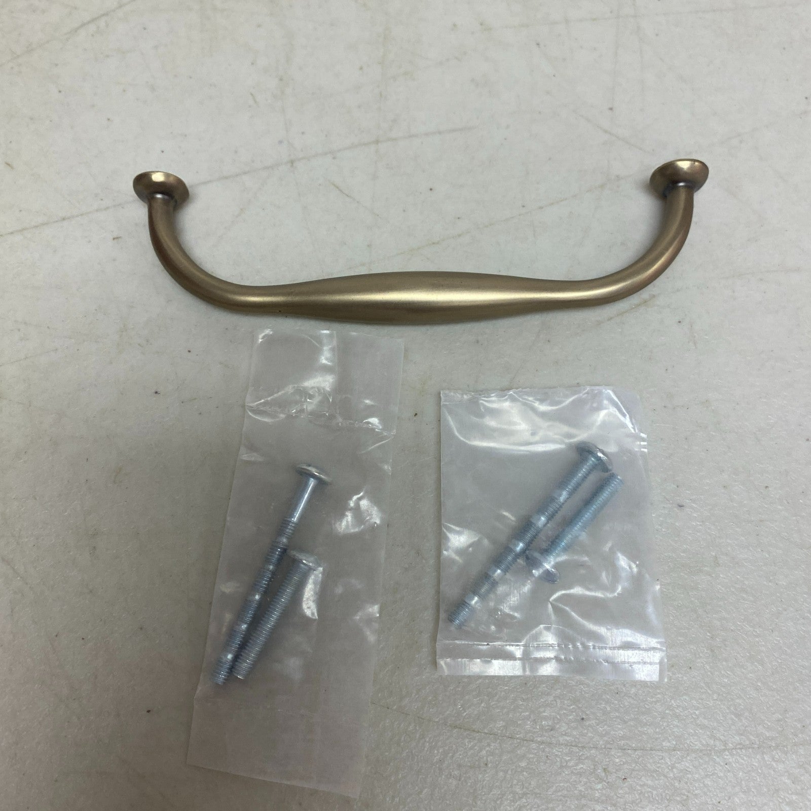 Signature Hardware Padilla Solid Brass Cabinet Pull 4⅞″ Antique Brass B-39505-AB