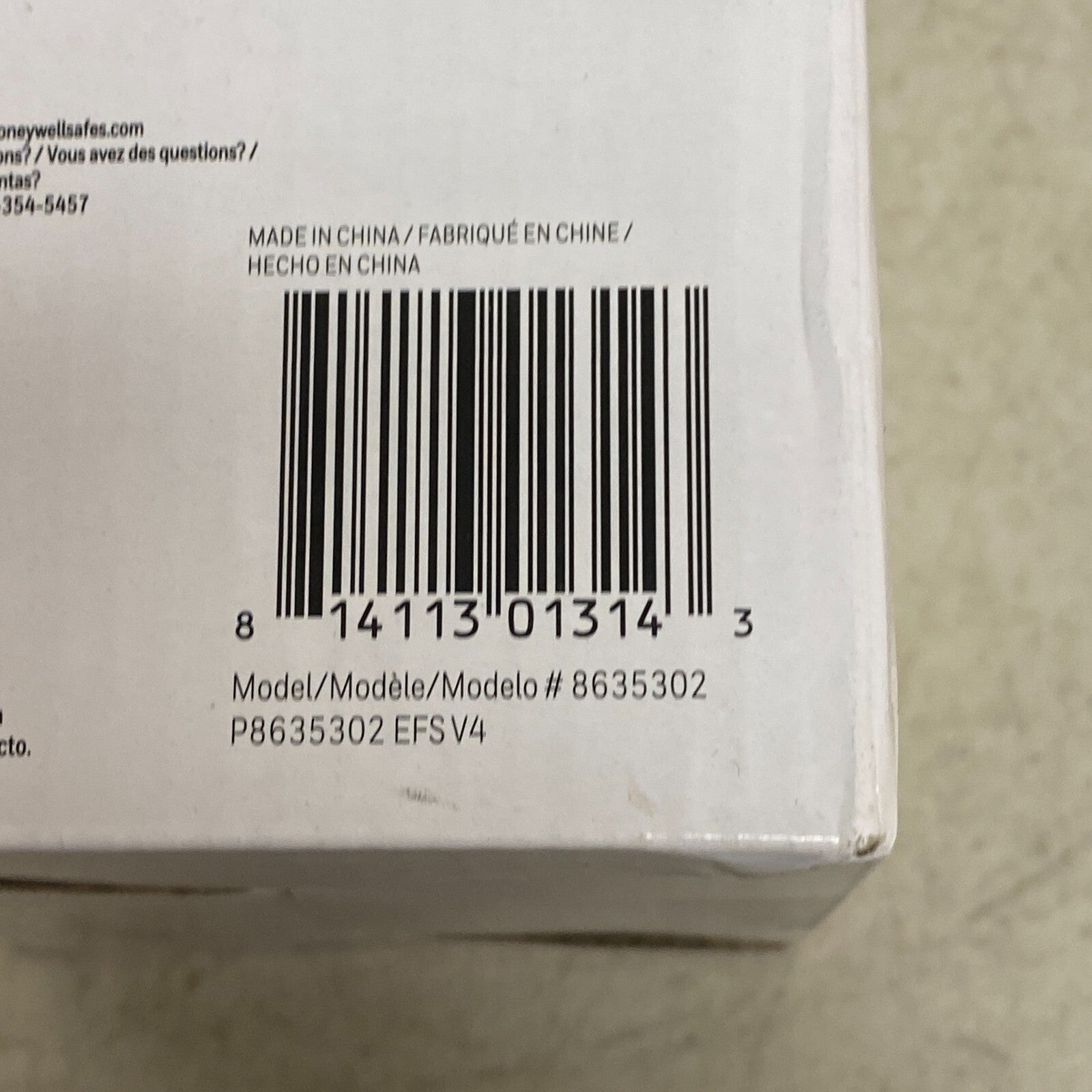 Honeywell Digital Biometric Deadbolt W/Electronic Touchscreen 8635302 Black