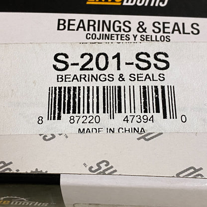 Driveworks Stainless Steel Swivel Brake Hose DOT Rated 3 pack / 3 ct S-201-SS