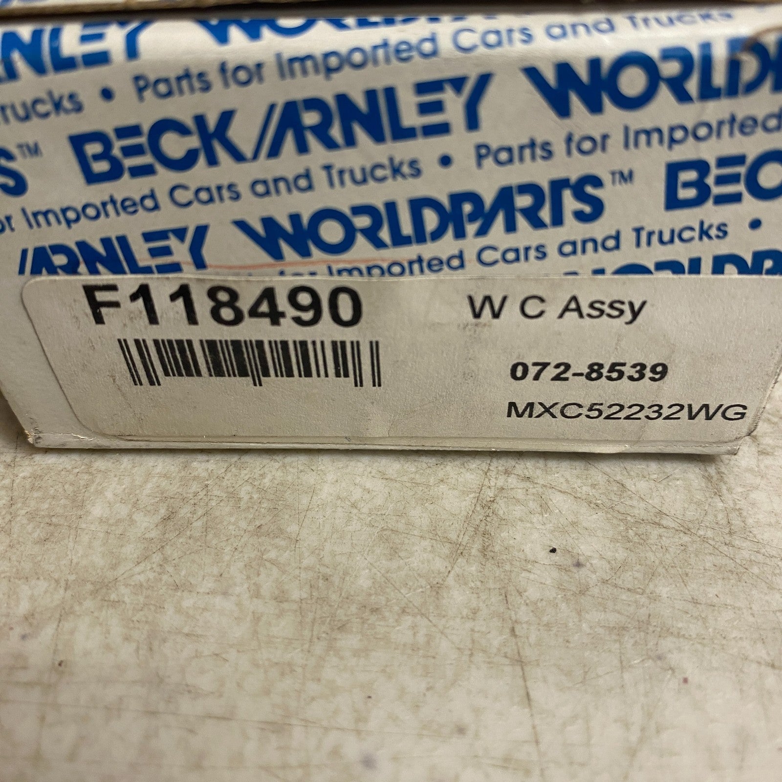 Beck Arnley 072-8539 Drum Brake Wheel Cylinder Rear Left 1987-1993 Mazda B2200