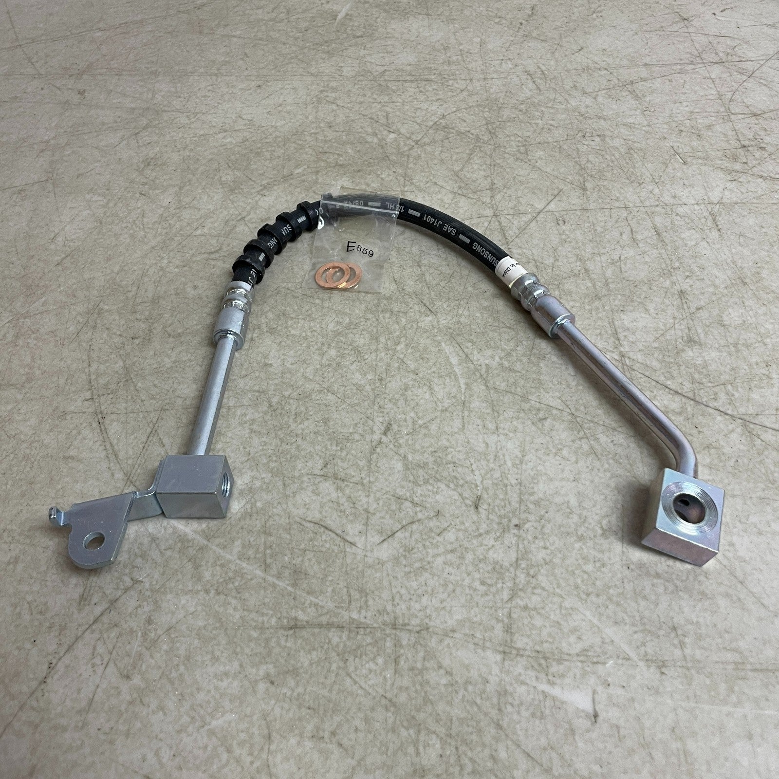 Carquest BHA380305 Brake Hydraulic Hose Assembly Black