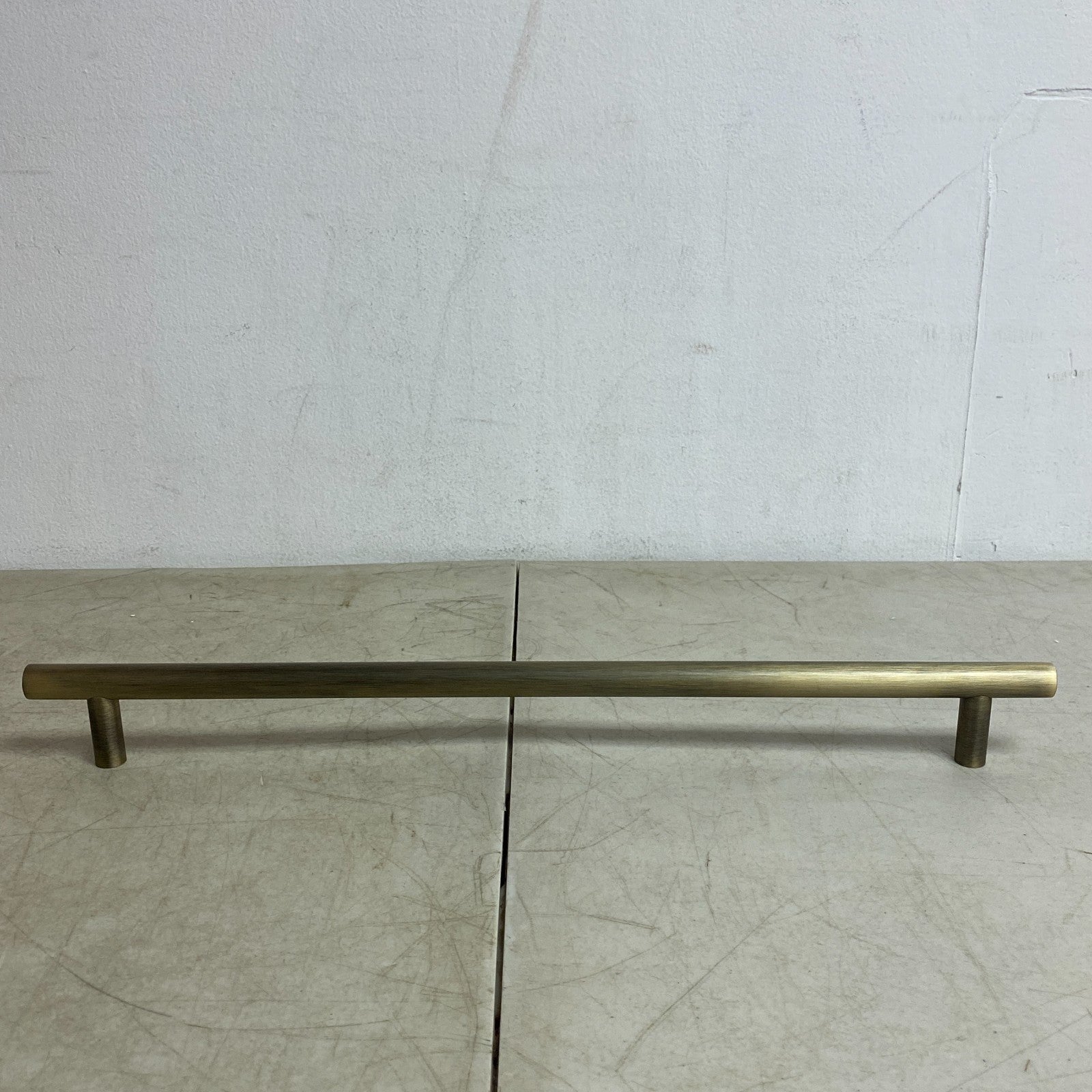 Signature Hardware 18" Avignon Solid Brass Appliance Pull Antique Brass