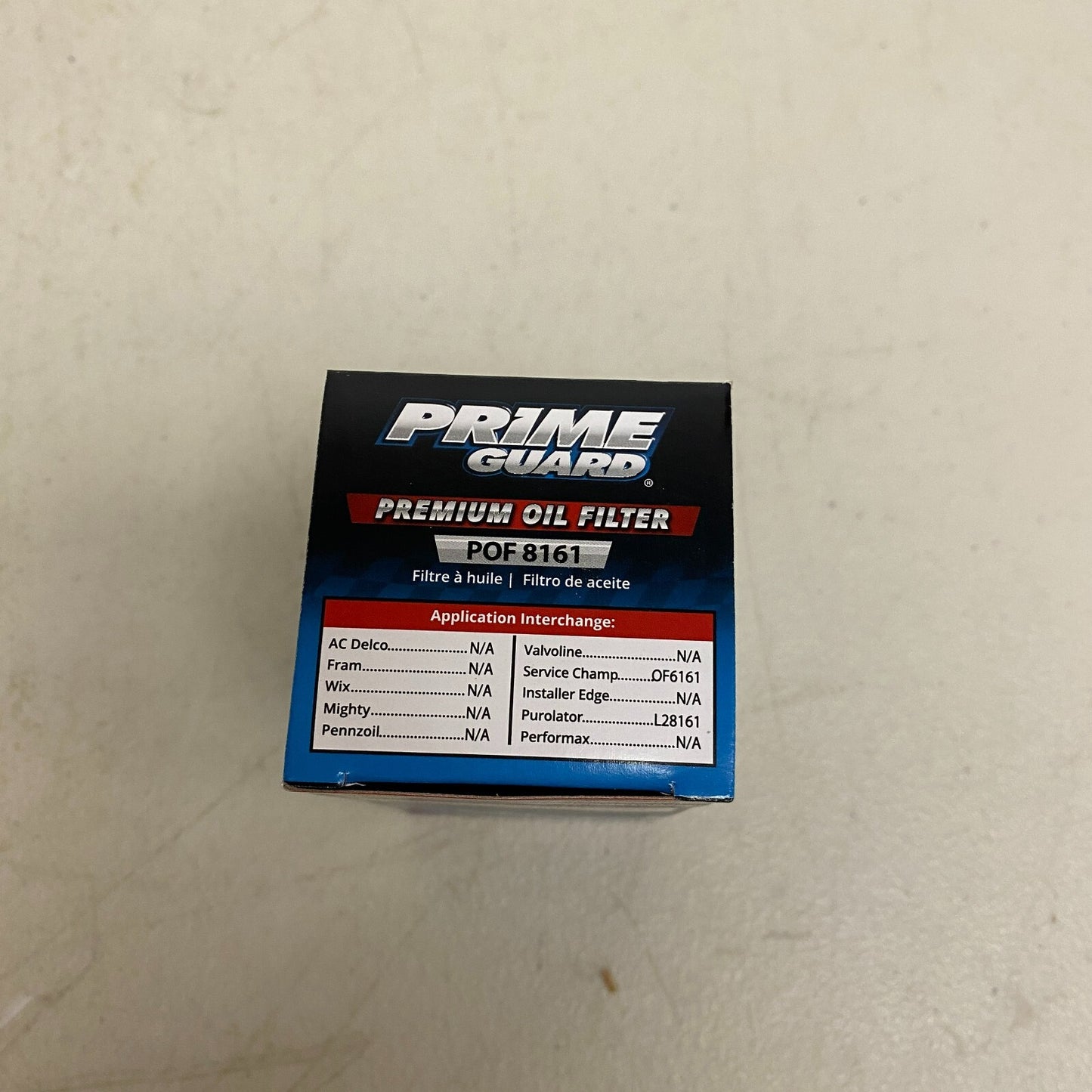 Prime Guard Premium Oil Filter POF 8161