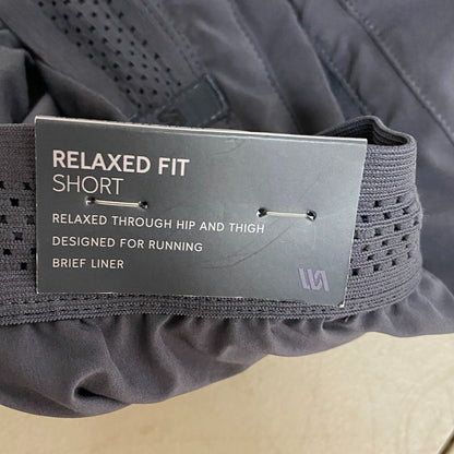 VRST 7" Men's Relaxed Running Velocity Shorts Graphic Charcoal Summer MAX2315067