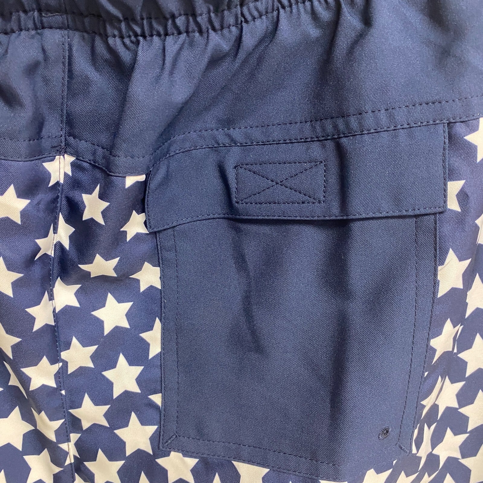 DSG Men's 6" Training Rec Shorts Relaxed Fit Uni Navy Star Ombre DAM12111PRT