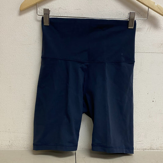 CALIA Women's 7 in Essential High-Rise Bike Short Dark Ocean Solid WAX12270F