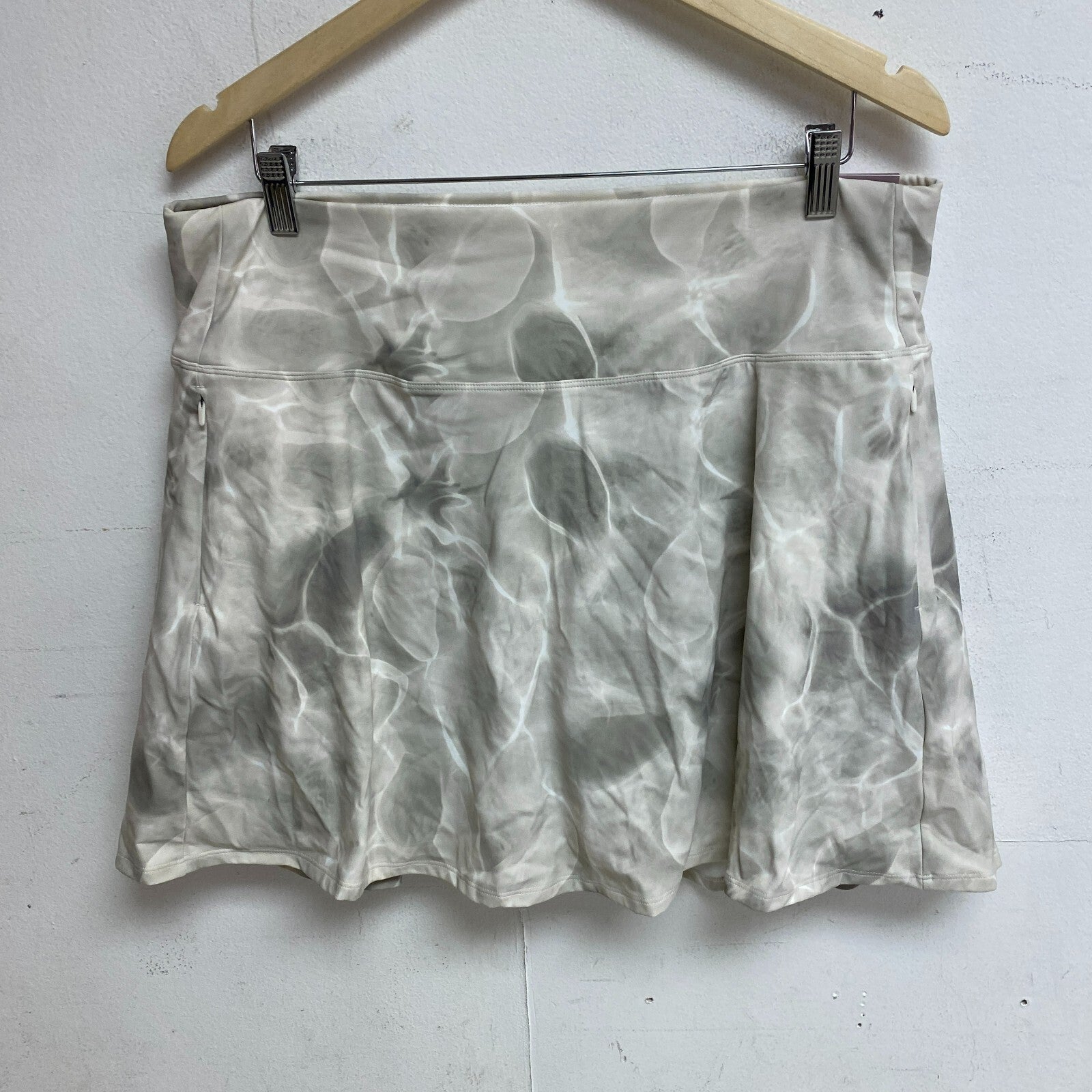 CALIA Women's 16" Eagle Golf Skort Tan Aquatic Coral Print WCG17021PRTS23