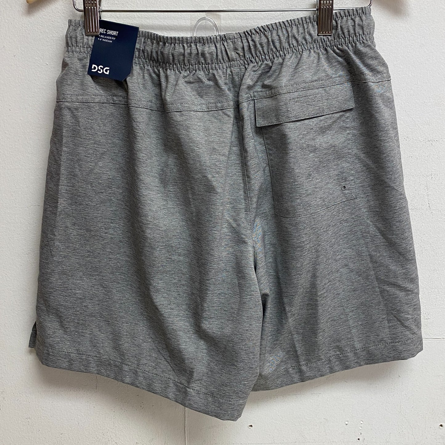 DSG Men's 6" Rec Shorts Mid Heather Gray DAM12111H BRAND NEW