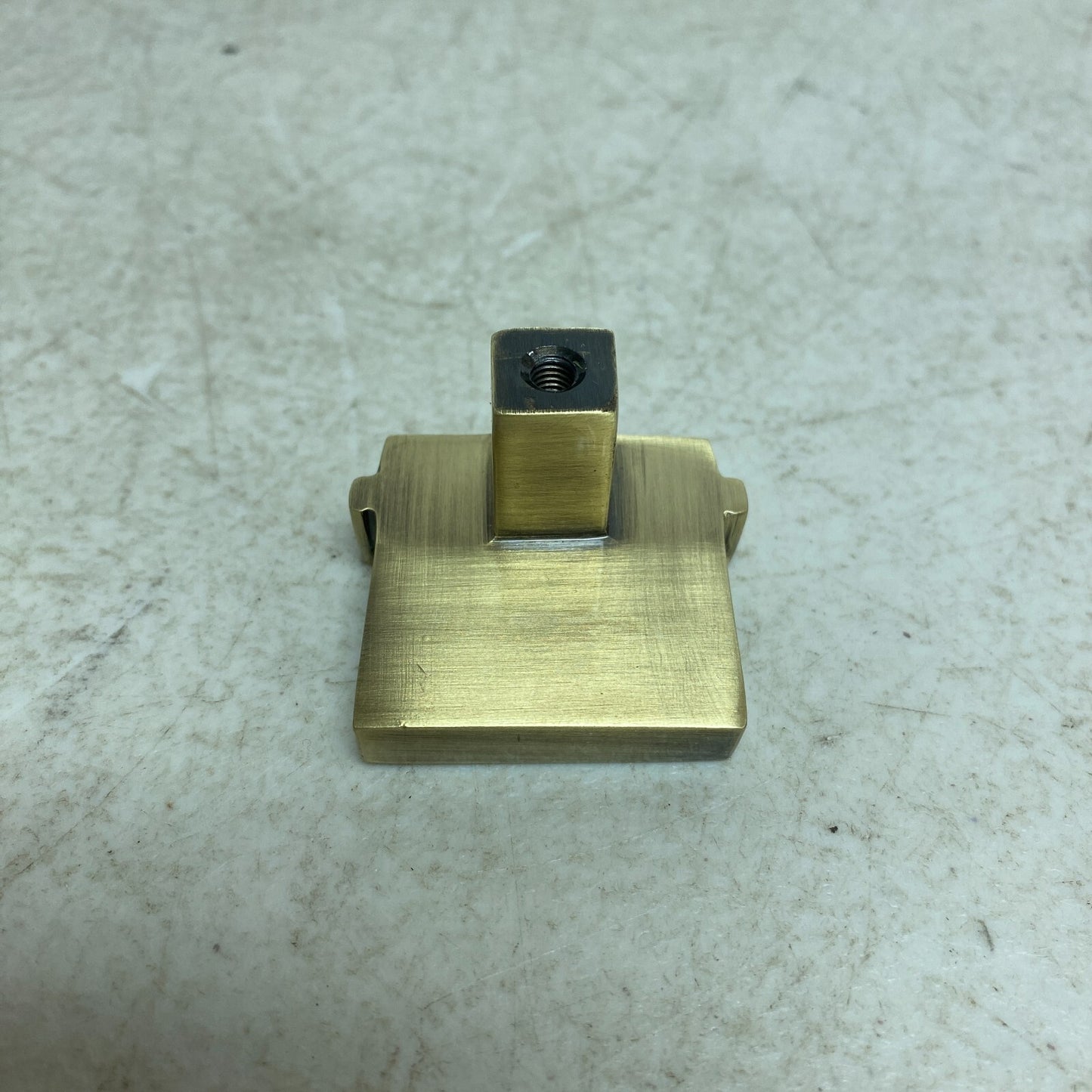Signature Hardware Brass Knob - 1-1/4'' - Antique Brass,  MODEL: MNG-304-KNOB-AB