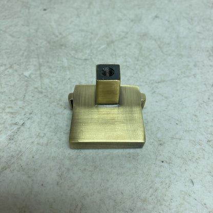 Signature Hardware Brass Knob - 1-1/4'' - Antique Brass,  MODEL: MNG-304-KNOB-AB
