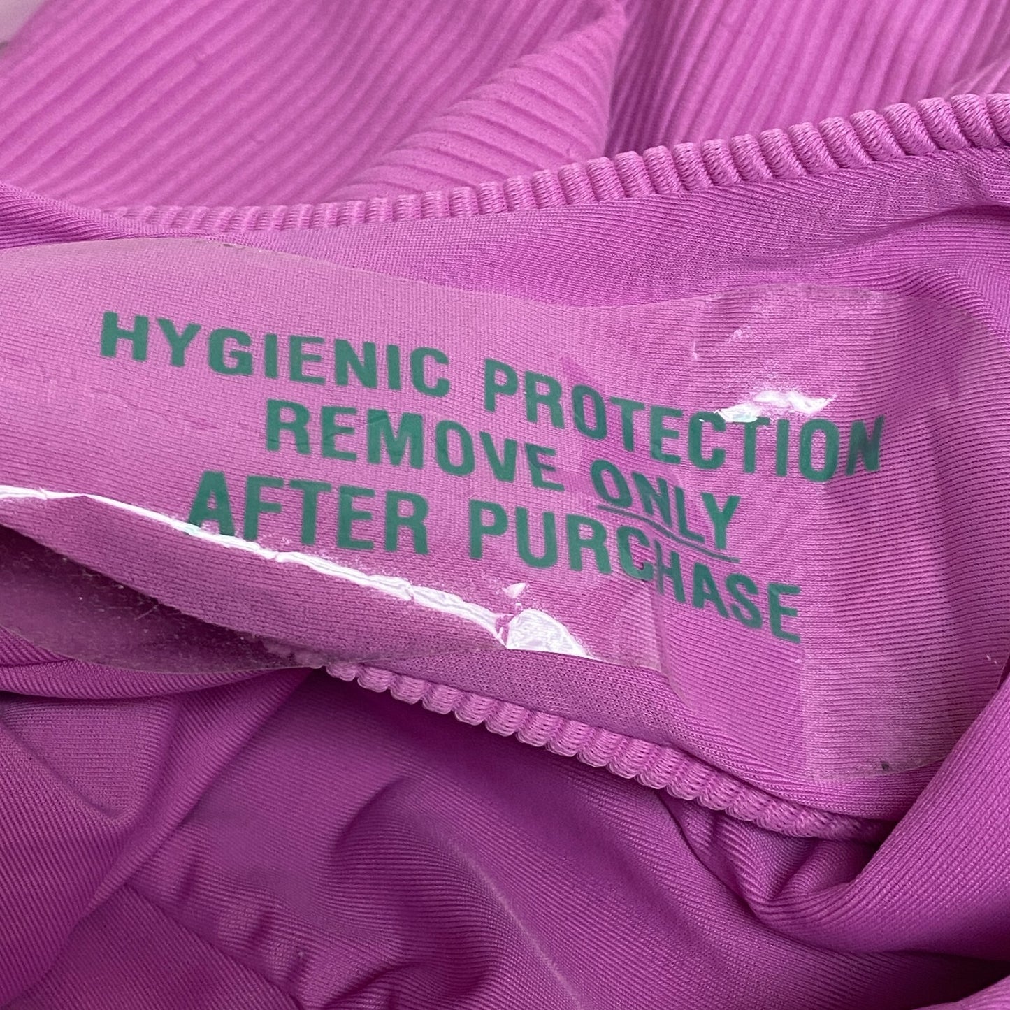 Calia Women's Swim Rib High Rise Bikini Bottom Gersnium Purple WSA21409R New