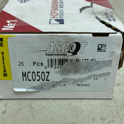 Hofmann Perfect Equipment Coated Zinc Wheel Weight 0.50 oz - Box of 25 MC050Z