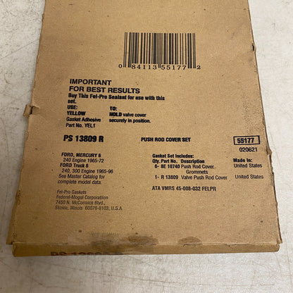 FEL-PRO PS13809R Push Rod Cover Gasket Set 65-96 Ford 4.9L (300) I6
