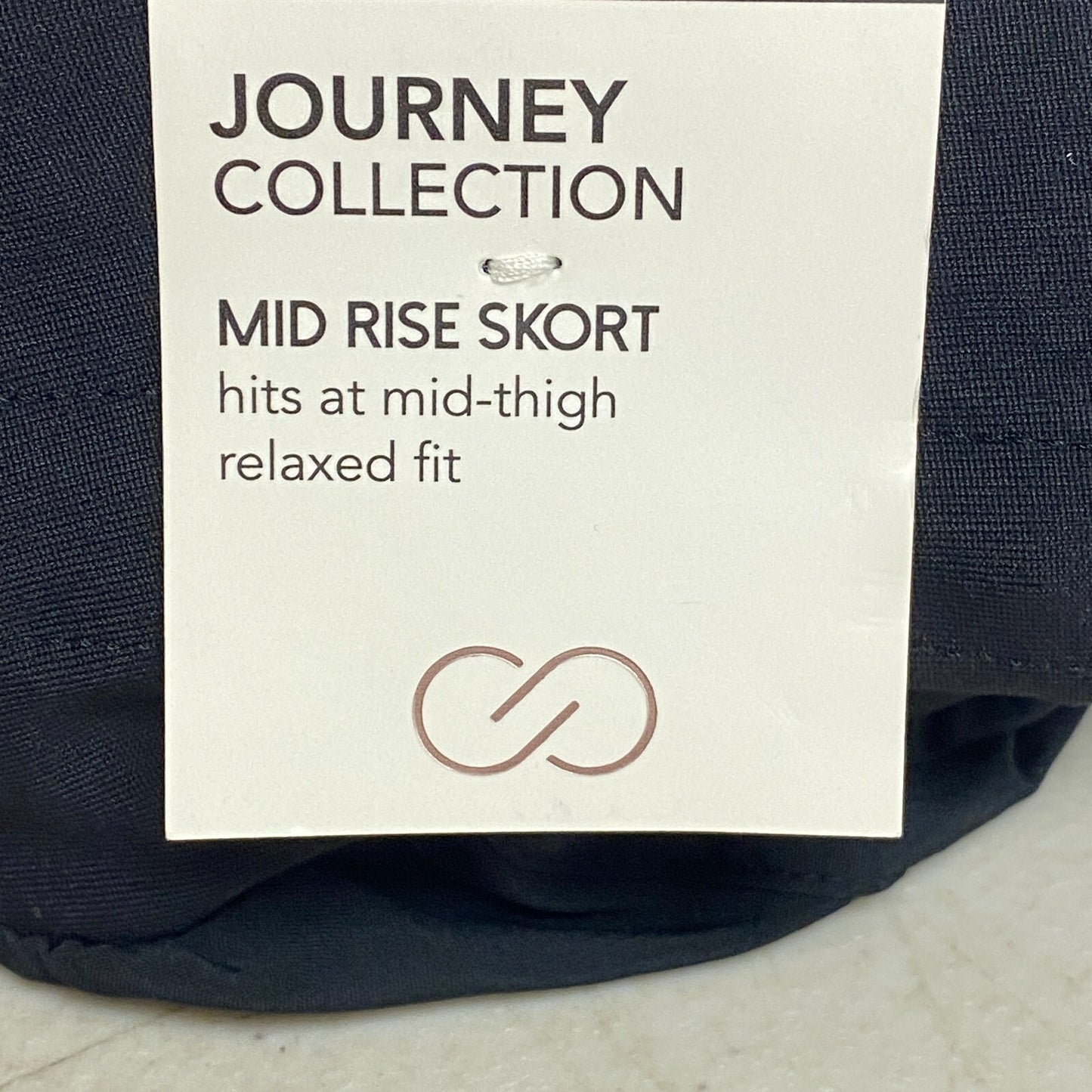 Calia Womens Truelight Mid Rise Cargo Skort Pure Black Solid WAX12306 BRAND NEW