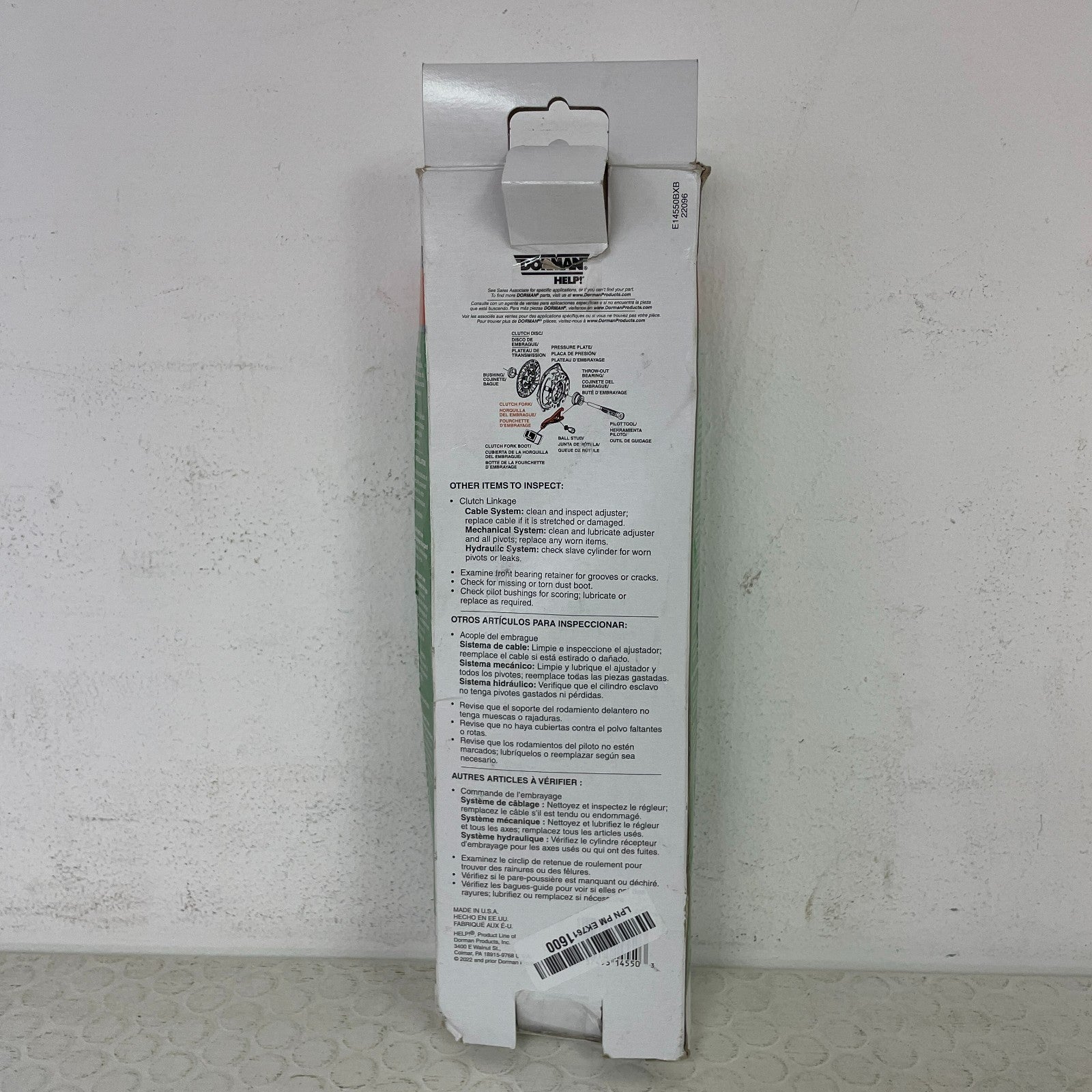 Dorman 14550 Clutch Fork Replacement for Select Vehicle Models