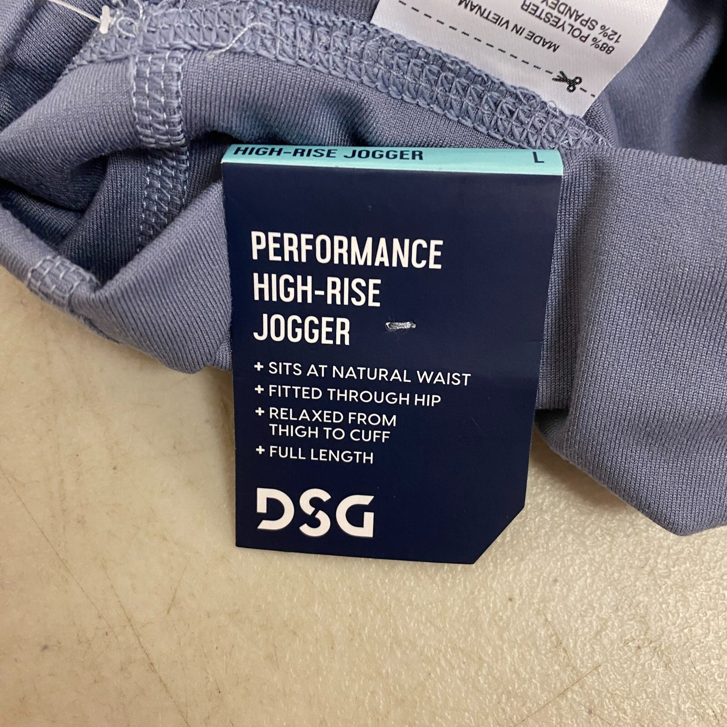 DSG GIRLS Knit Jogger Yoga Pants Shark Bite Performance Relaxed Solid DAG22105