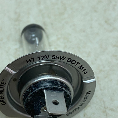 Greenlite Tungsten Halogen Lamp H7 12V-55W (2 Pack) New!