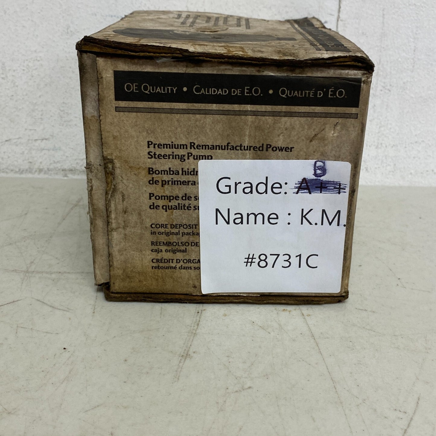 MasterPro Power Steering Pump Vision OE 990-1302 Reman