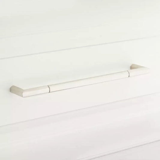 Signature Hardware Lunata Solid Brass Cabinet Pull 6″ Brushed Nickel 450311