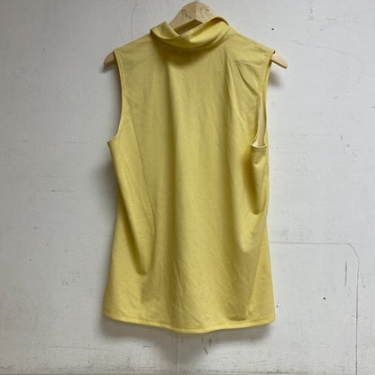 Lady Hagen Jacquard Sleeveless Polo Dandelion WGH11500S23 BRAND NEW