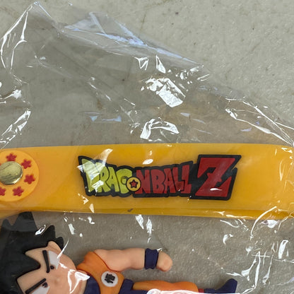 New Assorted Silicone Dragon Ball Z Keychain With Base Goku Accessory Keyring