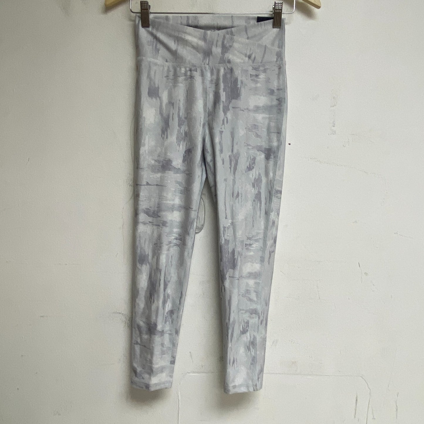 DSG Girls Performance Crossover Front Ankle Waist 7/8 Tight PRT Torn Camo Grey