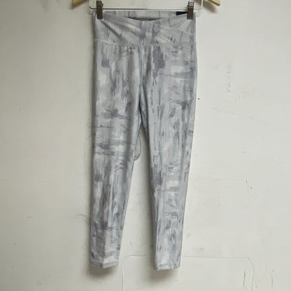 DSG Girls Performance Crossover Front Ankle Waist 7/8 Tight PRT Torn Camo Grey