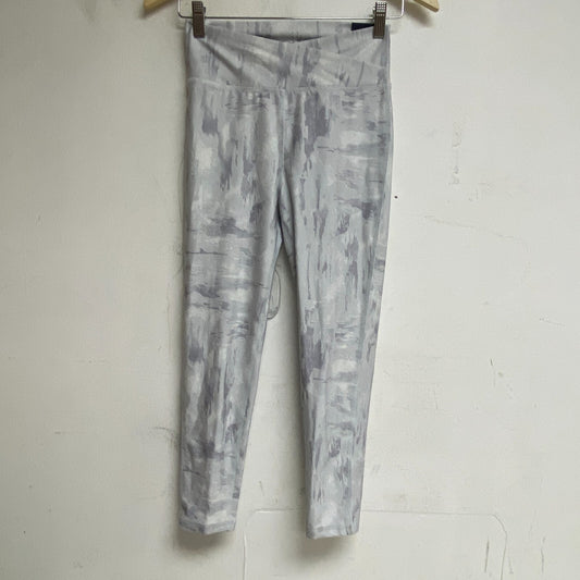 DSG Girls Performance Crossover Front Ankle Waist 7/8 Tight PRT Torn Camo Grey