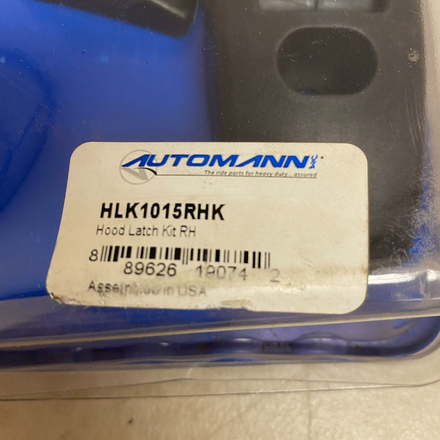 Automann Hood Latch Kit Right Hand for Mack  CH CV Trucks 2000 Fender Base