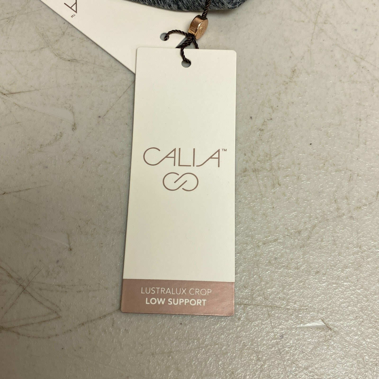 CALIA Women's LustraLux Brami Smog Racerback Summer Stylish Trendy WAX37235