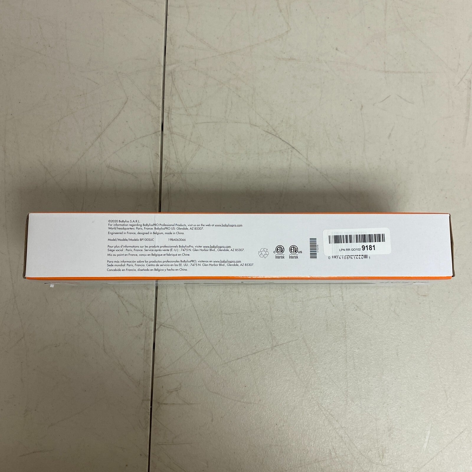 BaByliss PRO Porcelain Ceramic 1" Spring Curling Iron BP100SUC **PARTS ONLY**