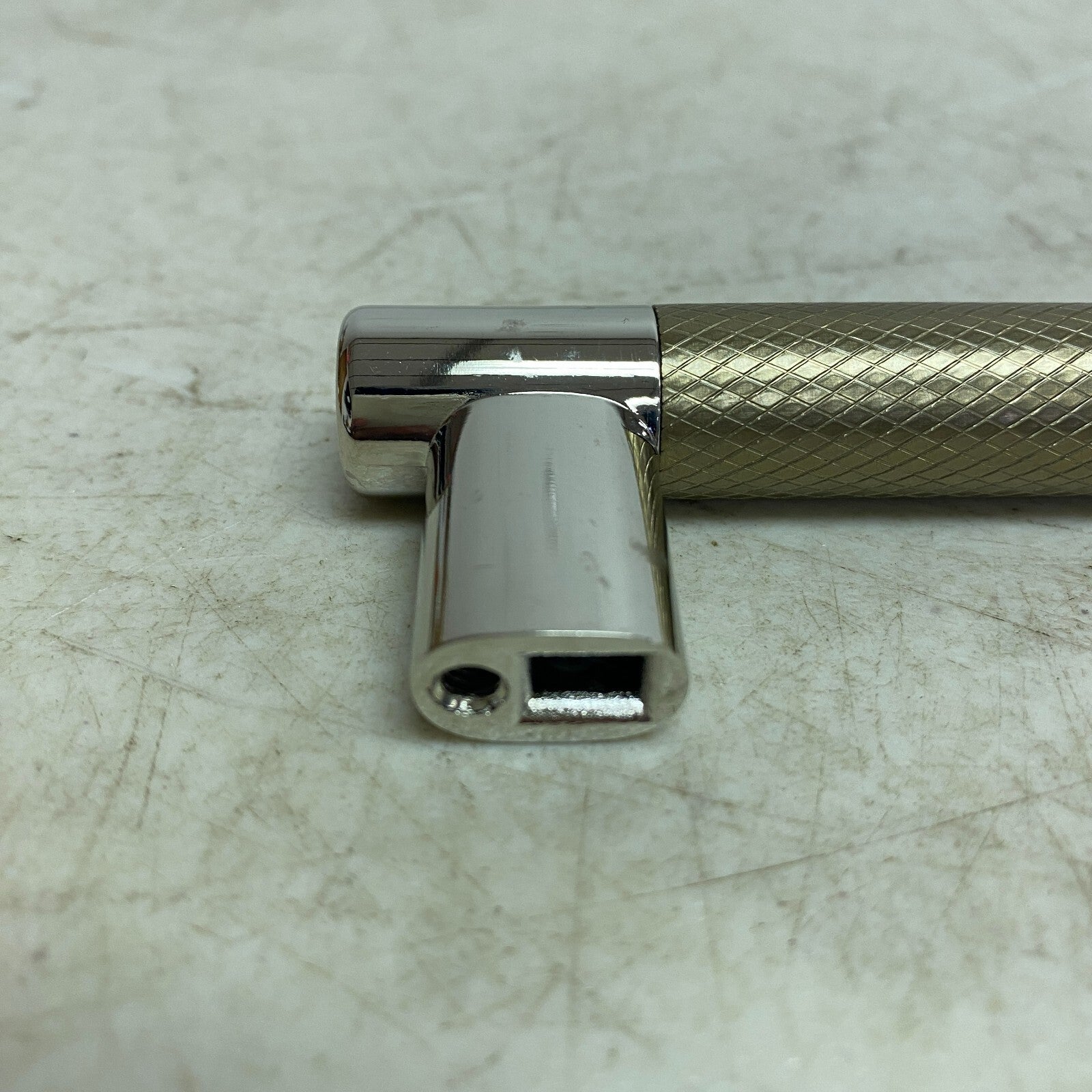 Amerock | Cabinet Pull | Polished Nickel/Stainless Steel | 5-1/8" inch (128mm),,