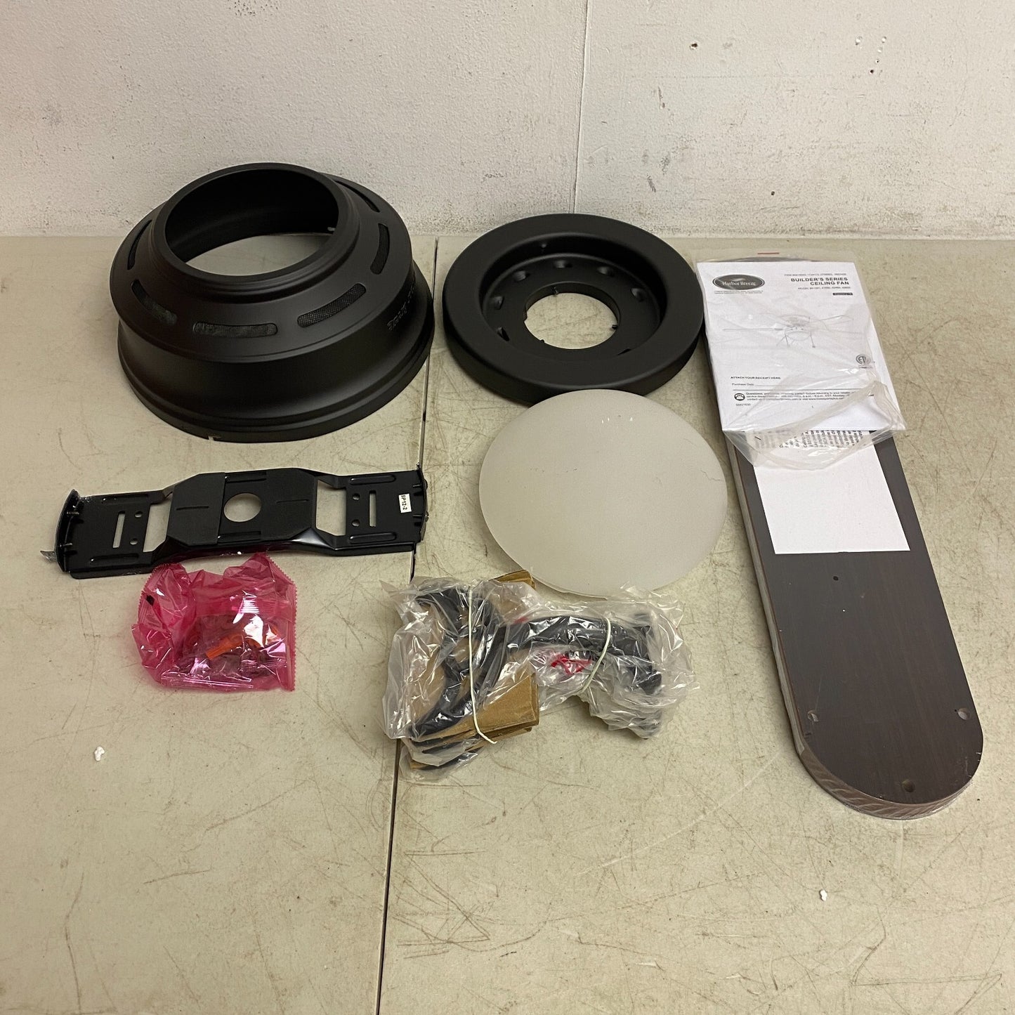 Harbor Breeze Armitage 52-Inches Bronze with Toffee/cocoa Blades Indoor Flush