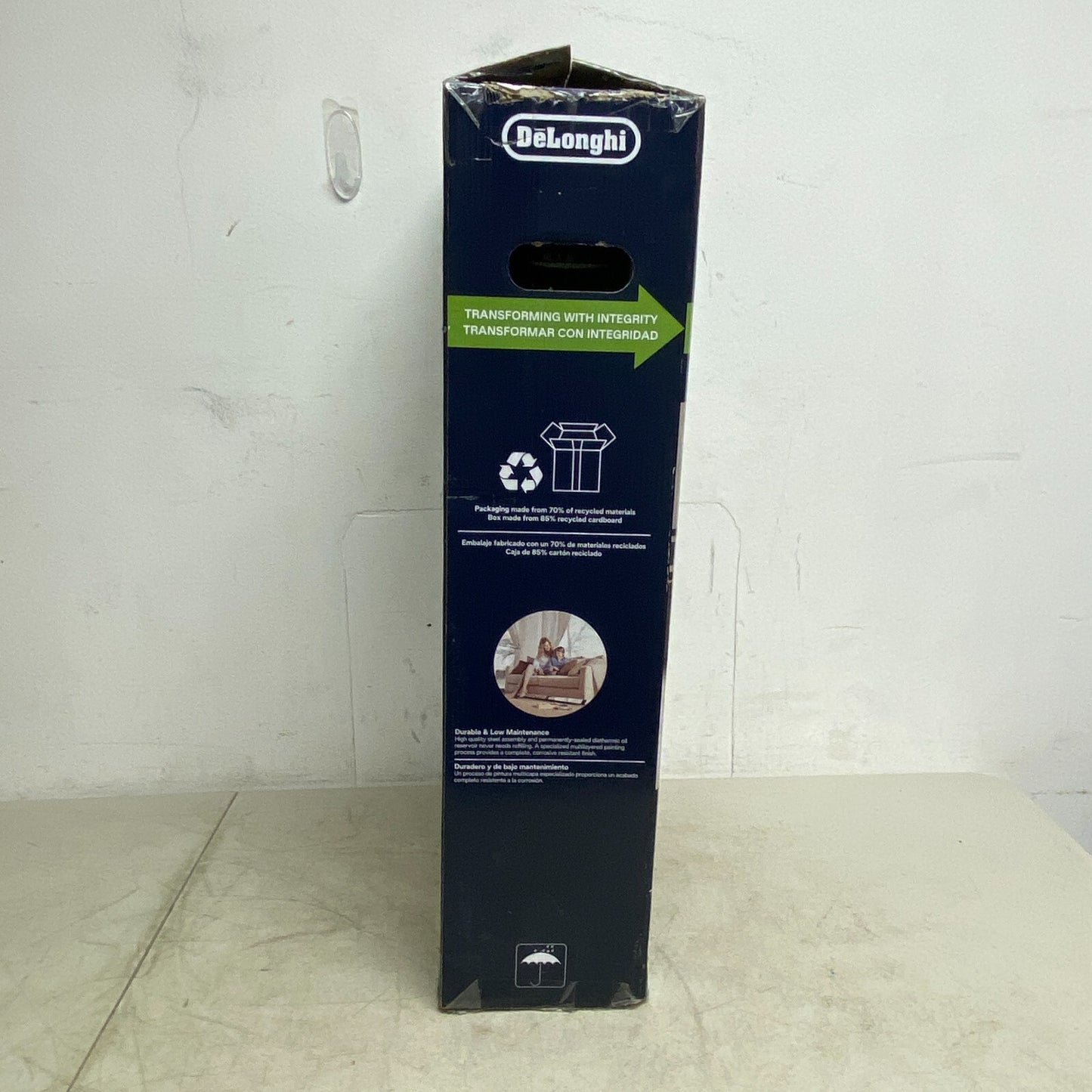 DeLonghi Radia Digital 5 5697585 1500 Watt White Electric Space Heater