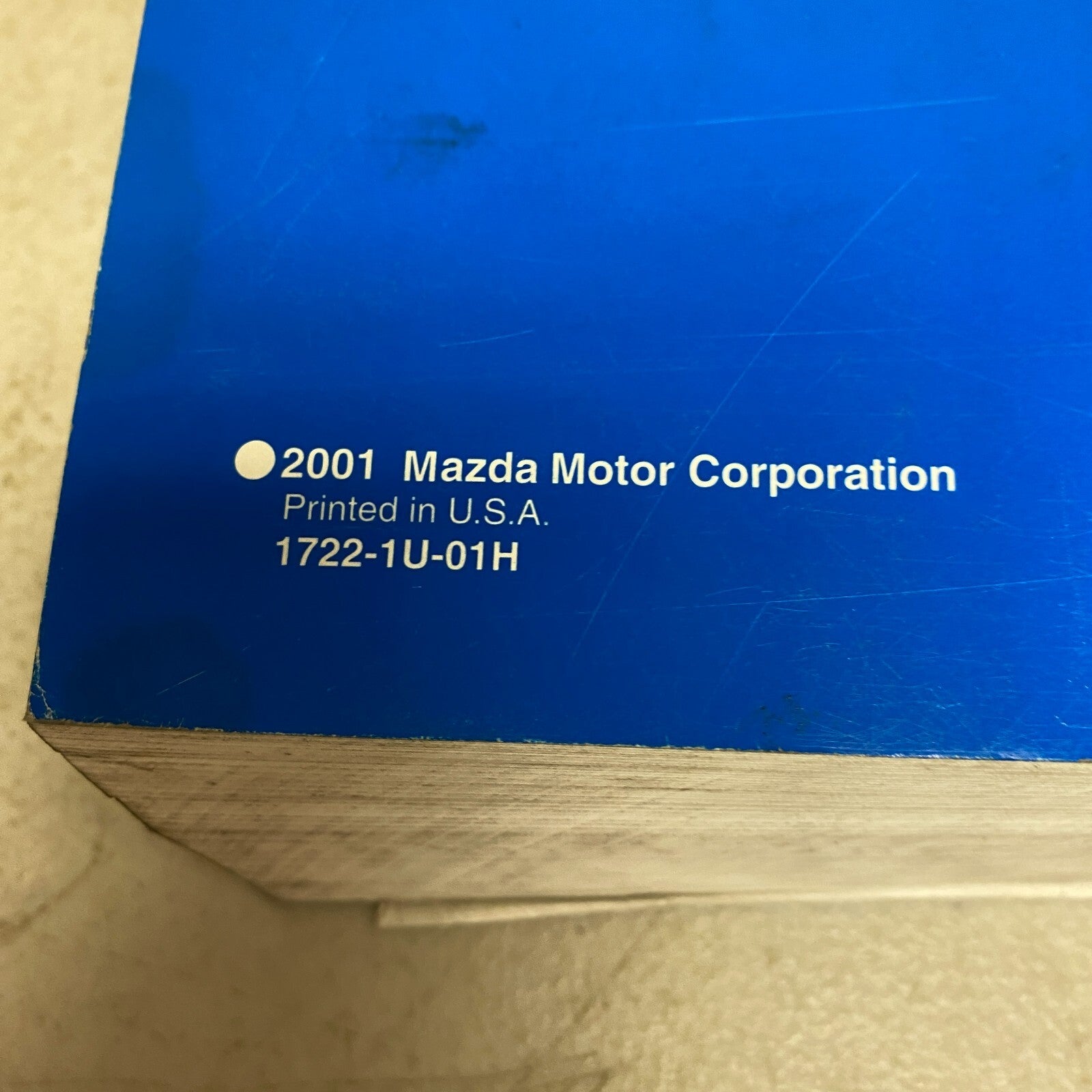 Mazda 626 2002 Workshop Manual 9999-95-019B-02 , #578-1CP