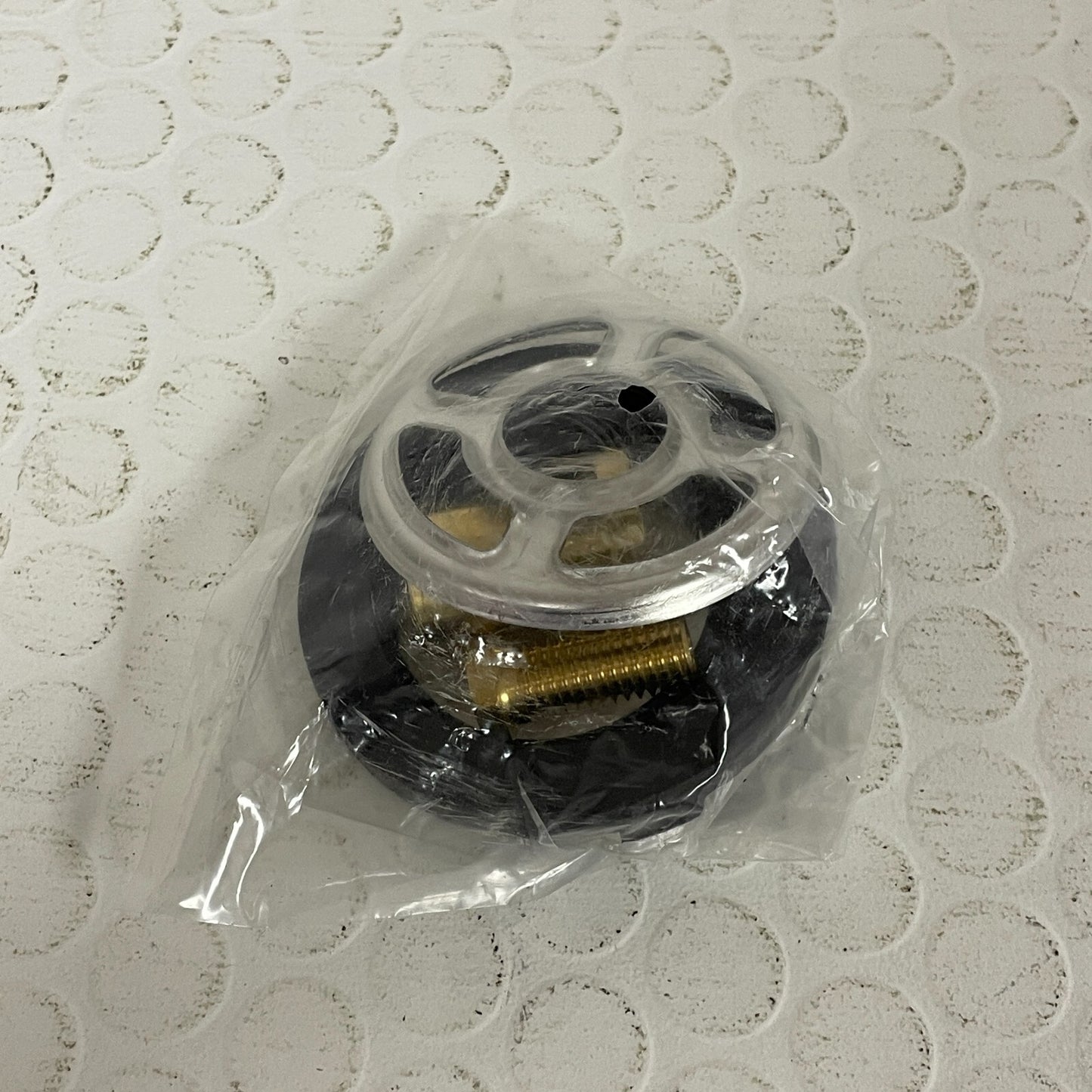 Signature Hardware ABS Cable Drain & Overflow Aged Brass Deep Alcove Tub