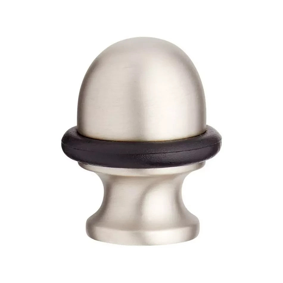 Signature Hardware Solid brass oval design doorstop Brushed Nickel 3001-BN