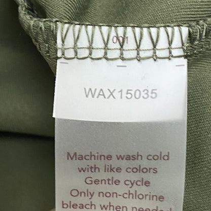 Calia Womens Energized Exercise Dress Dark Olive Solid Sleeveless WAX15035