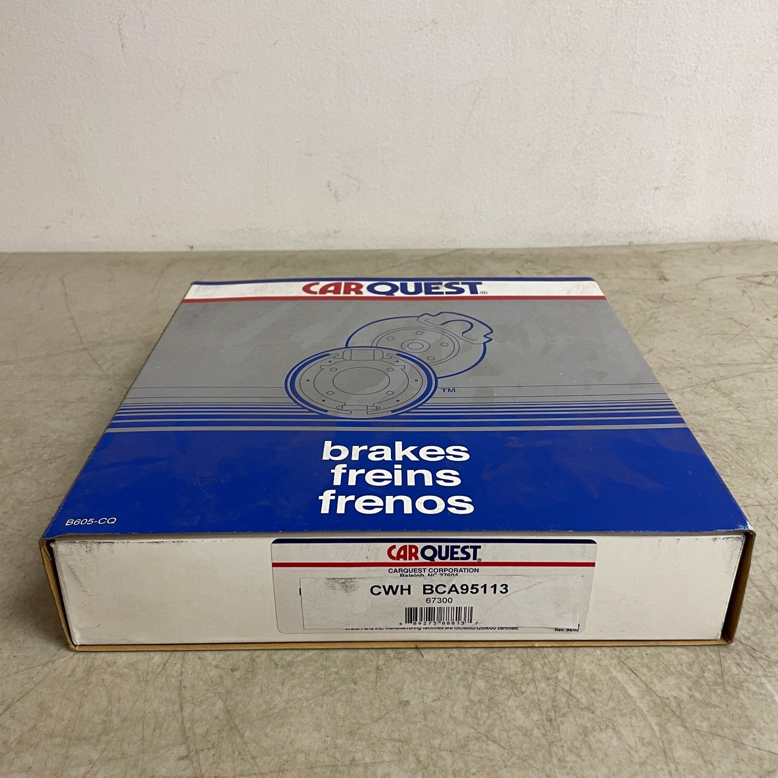 Carquest Wearever BCA95113 Parking Brake Cable Corrosion-Resistant Design