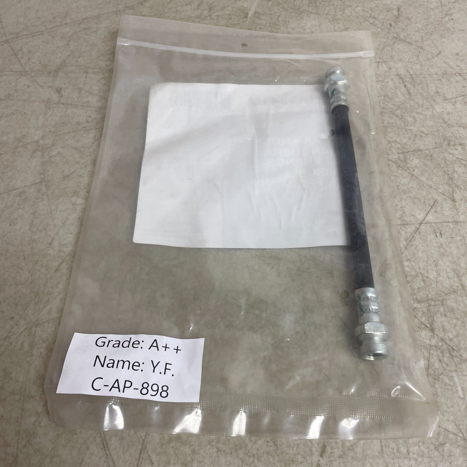 Carquest Wearever BHA38418 Premium Brake Hose Assembly with Copper Washers