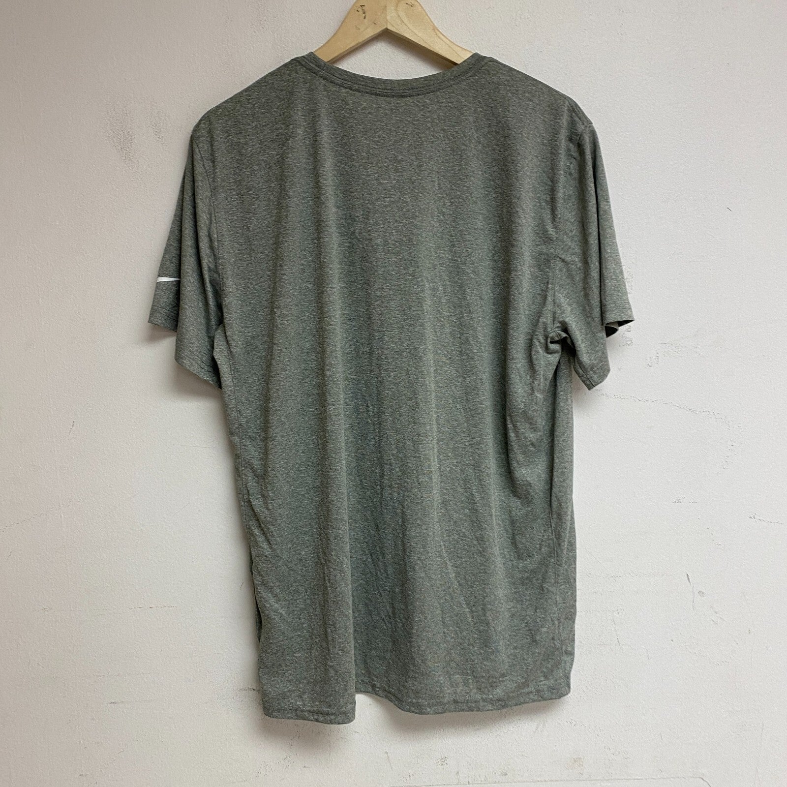 Men's Nike Heather Charcoal Las Vegas Raiders Horizontal Lockup Legend T-Shirt