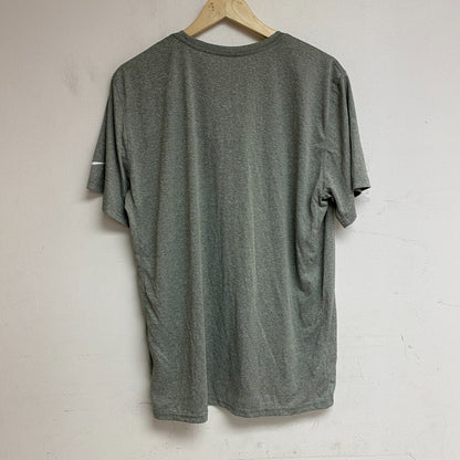 Men's Nike Heather Charcoal Las Vegas Raiders Horizontal Lockup Legend T-Shirt