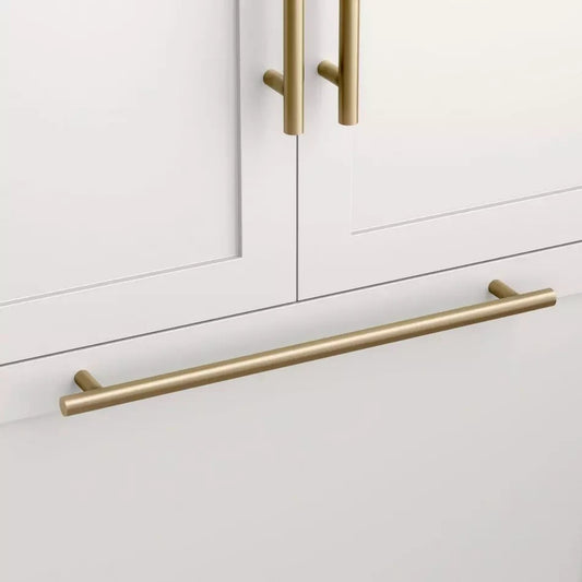 Signature Hardware 18" Avignon Solid Brass Appliance Pull Antique Brass