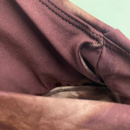 DSG Women's High Neck Bra Splotch Dye Burgundy High Neck DAW22704PRT