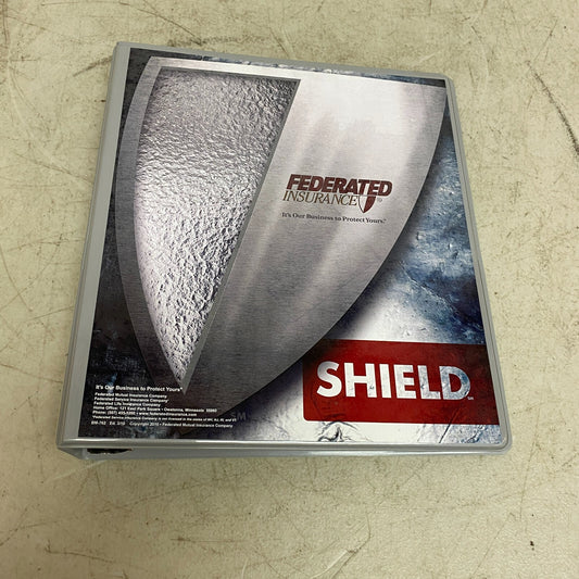 Federal Insurance 1 1/4" Round Ring Binder , #1196-1CP